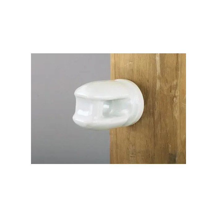 Dare Products PORCELAIN LINE INSULATOR WITH LAG BOLT