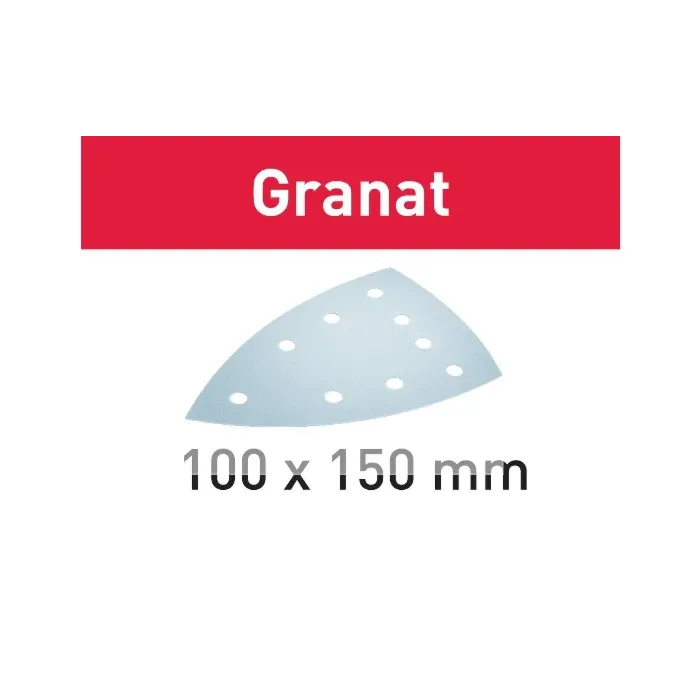 Festool Sanding disc STF DELTA/9 P80 GR/10 Granat