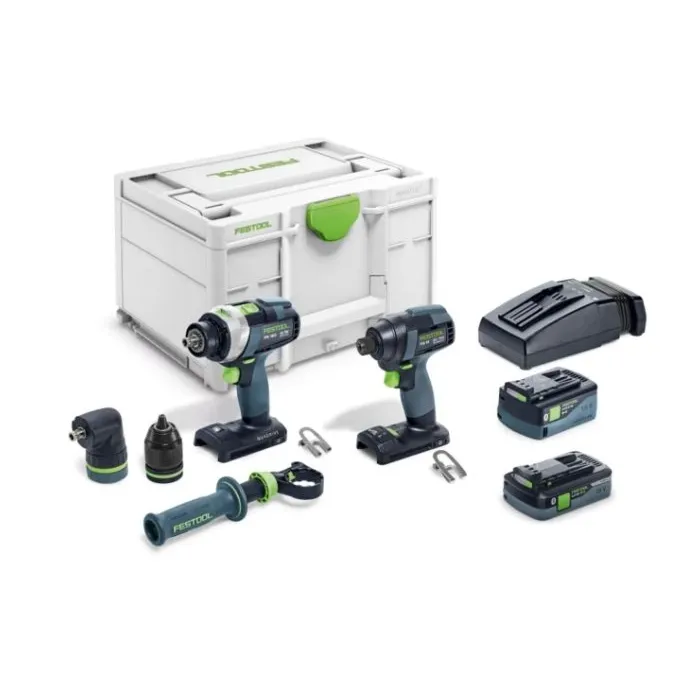 Festool Screwdriver and drill bit set TID 18 HPC I-Set TPC 18/4