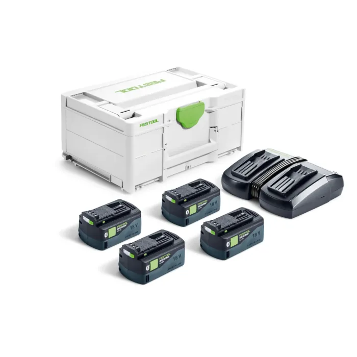 Festool 18V SYS 18V 4xHP5 Energy Set