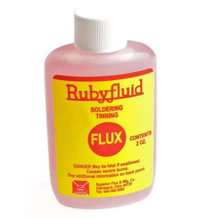 Forney 2 oz Red Liquid Water Soluble Soldering Flux