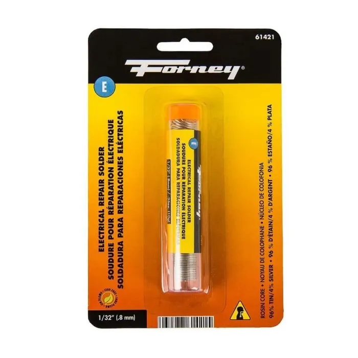 Forney 0.35 oz 1/13 in Silvery White Rosin Core Electrical Repair Solder Wire