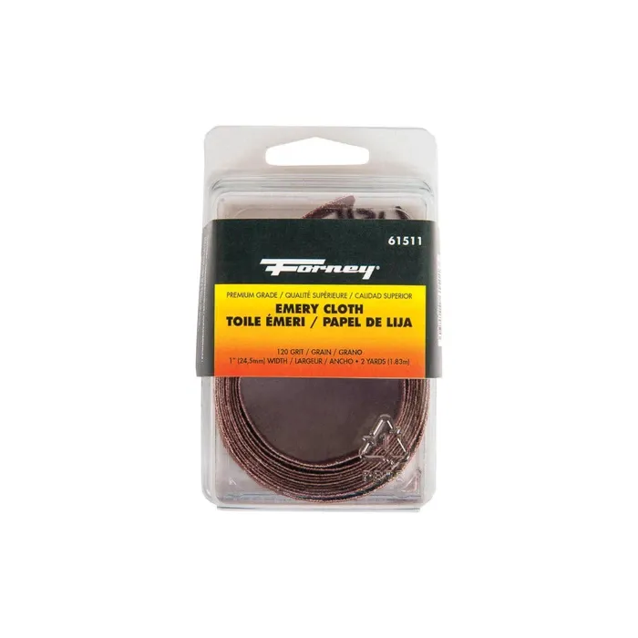 Forney 2 yd 1 in Aluminum Oxide Abrasive Cloth