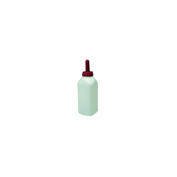 Little Giant Products 2 qt Size Polyethylene Plastic 4-1/4 in Square Nursing Bottle