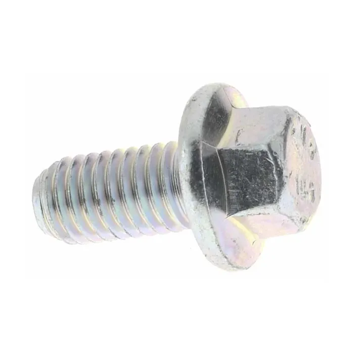 ICS 3/8"-16 x 3/4" Flange Bolt, Coarse Thread, Zinc
