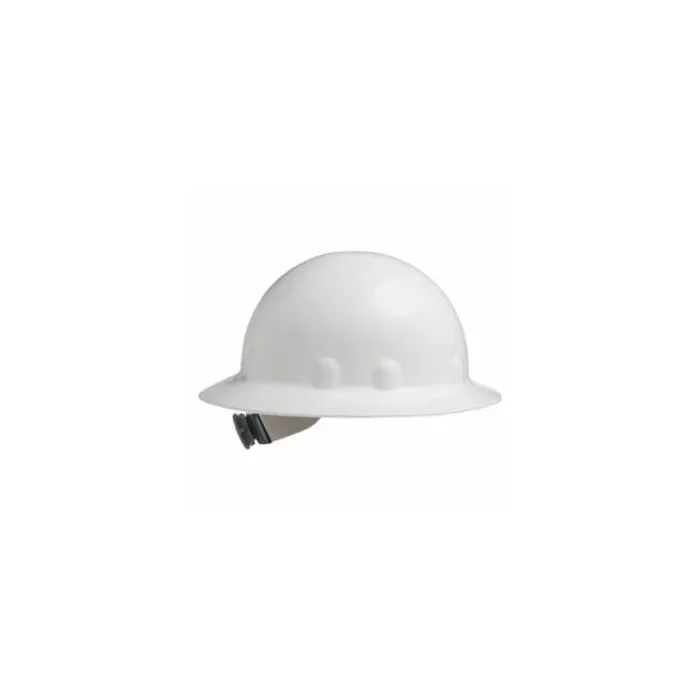 Fibre-Well by Honeywell E2RW01A000 Cap Style Superlectric Thermoplastic White E1 Full Brim Hard Cap