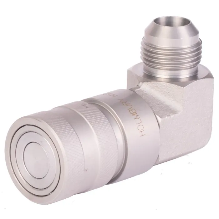 Holmbury 3/4 in JIC x Female 5075 psi Flat Face Hydraulic Coupling