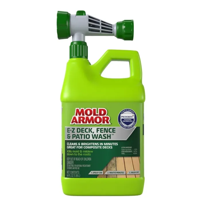 Mold Armor Deck and Fence Wash Spray Dispenser (Yellow) 64 oz