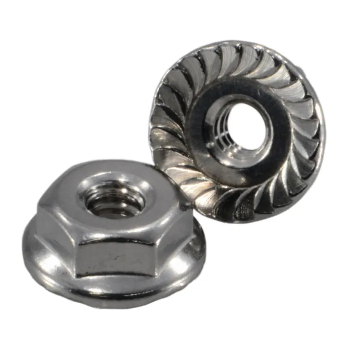 Flange Nut (Stainless Steel) 6-32