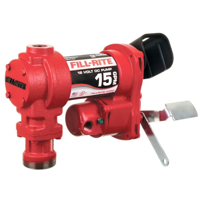 Fill-Rite 12V, 15 gpm, 2 in mpt Heavy Duty Fuel Transfer Pump
