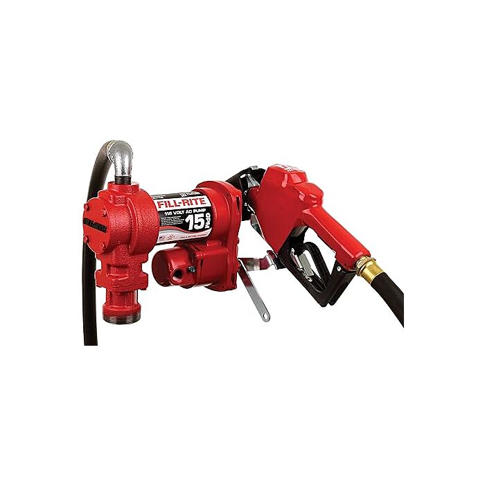 Fill-Rite Fuel Pump 110v 15gpm Auto Nozzle