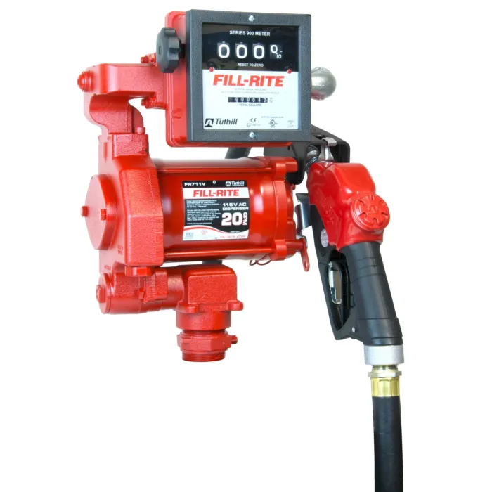 Fill-Rite 115 VAC 20 gpm 1.25 in Heavy Duty Fuel Transfer Pump