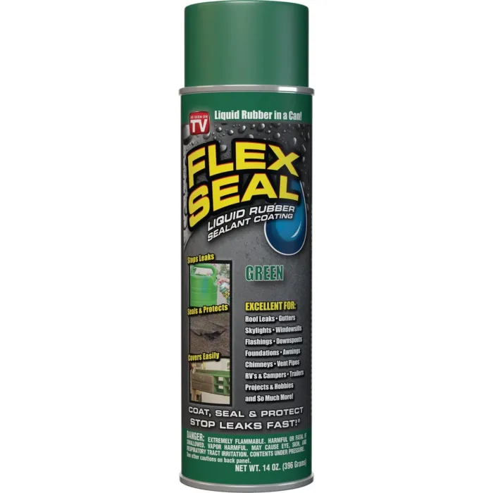 Flex Seal Rubber Spray Sealant (Green) 14 oz