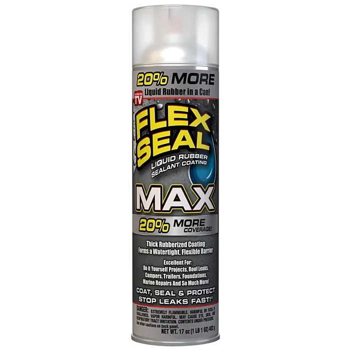 Flex Seal Rubberized Spray Coating (Clear) 17 oz