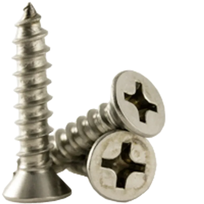 Titan™ #8 1 in Flat Head Phillips Sheet Metal Screw