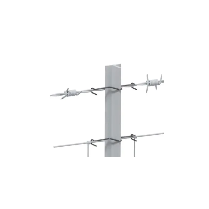 Dare Products LOCKJAWZ SPRING WIRE T-POST CLIP
