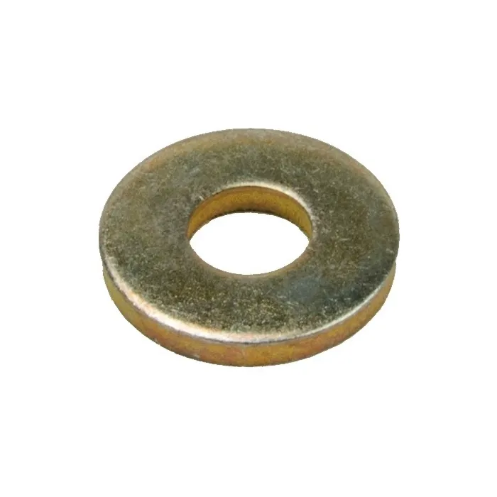 Titan™ 1/2 in Hardened Steel Finish Yellow Zinc Flat Washer