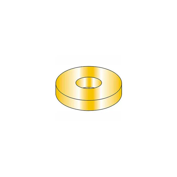 Titan™ #6 Stainless Steel Finish Zinc Plated Flat Washer