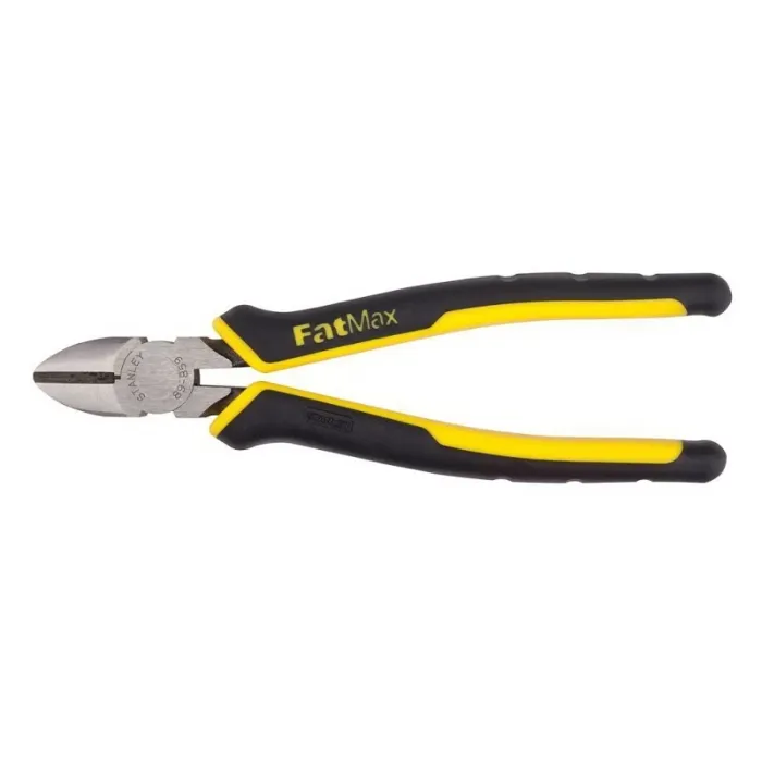 Stanley STANLEY 89-859 Diagonal Cutting Plier, 7-1/2 in OAL, Black/Yellow Handle, Ergonomic Handle, 7/8 in W Jaw, 15/16 in L Jaw