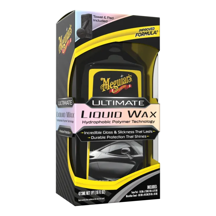 Meguiars Liquid Pale Yellow/Soft White 1 pint Ultimate Liquid Wax