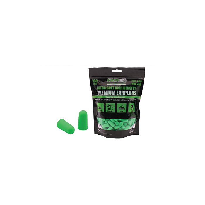 GRIP Ultra Soft Earplugs 102pc