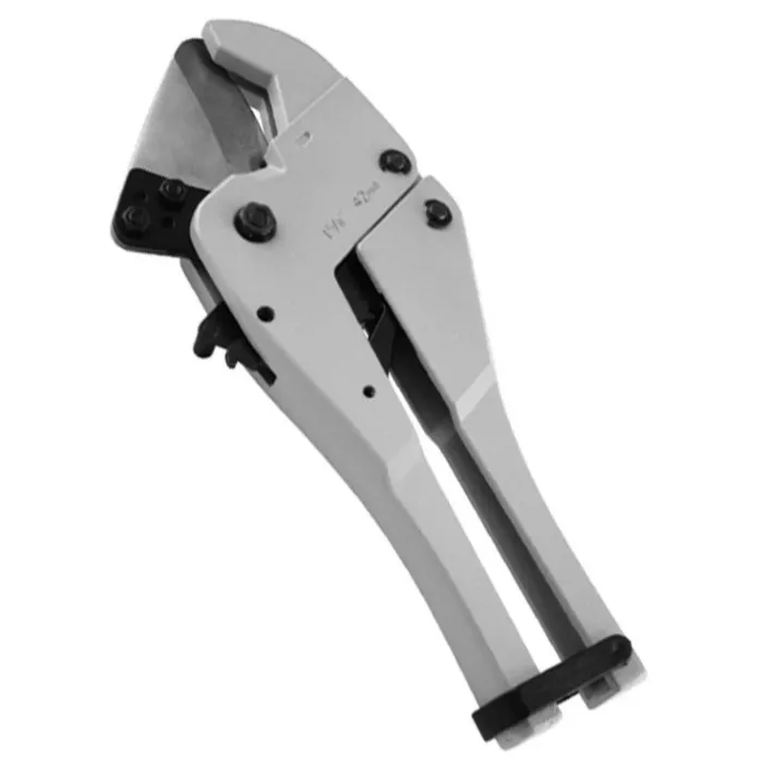 General Tools 1/8 - 1-5/8 in 8-1/4 in L PVC CPVC PEX ABS and polyethylene Tubing Pipe and Hose Cutter