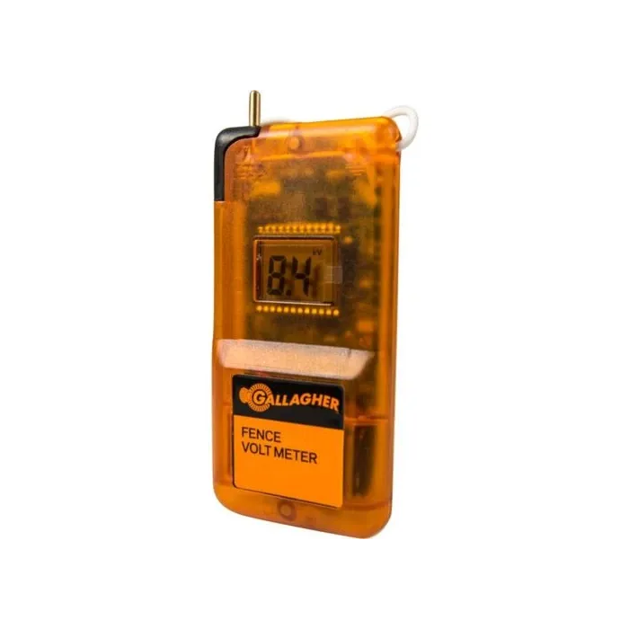 Gallagher 9 V 26.8 in 55.3 in Fence Volt Reader