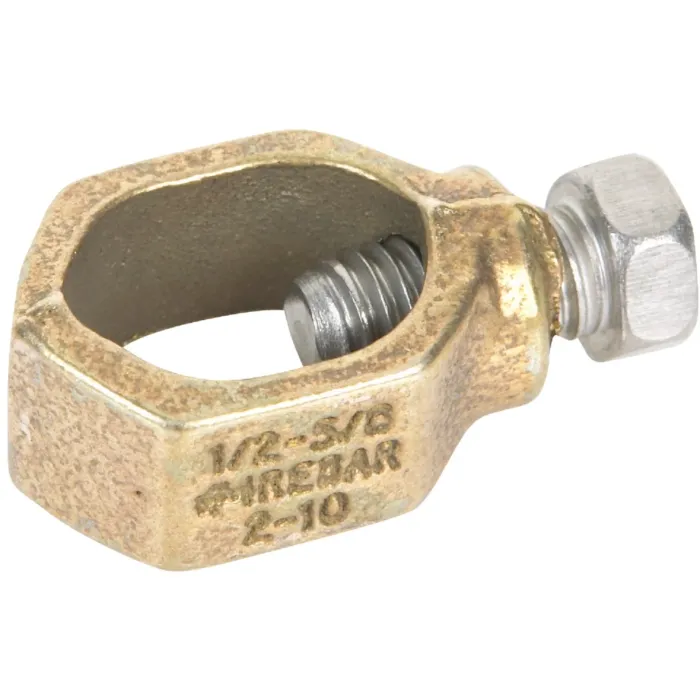 Southwire #10 SOL/STR to #2 STR Ground Rod Clamp
