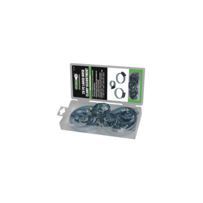 GRIP Large Hose Clamp Assortment 20pc