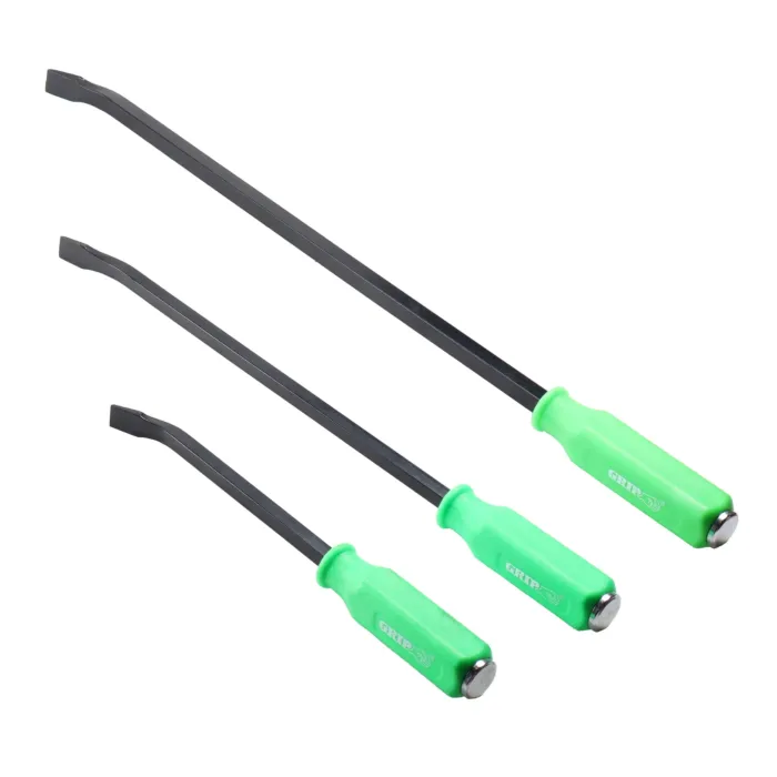 GRIP Pry Bar Set 3pc w/ Striking Cap
