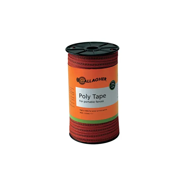 Gallagher G62314 8500 Ohms/km Orange Tape Electric Fencing