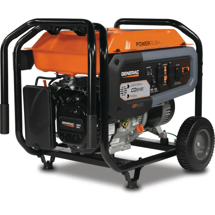 GENERAC GP6500 389cc Engine with PowerRush and COSense - 49 St/Can