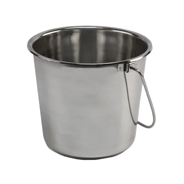 GRIP 4 gal Stainless Steel Bucket
