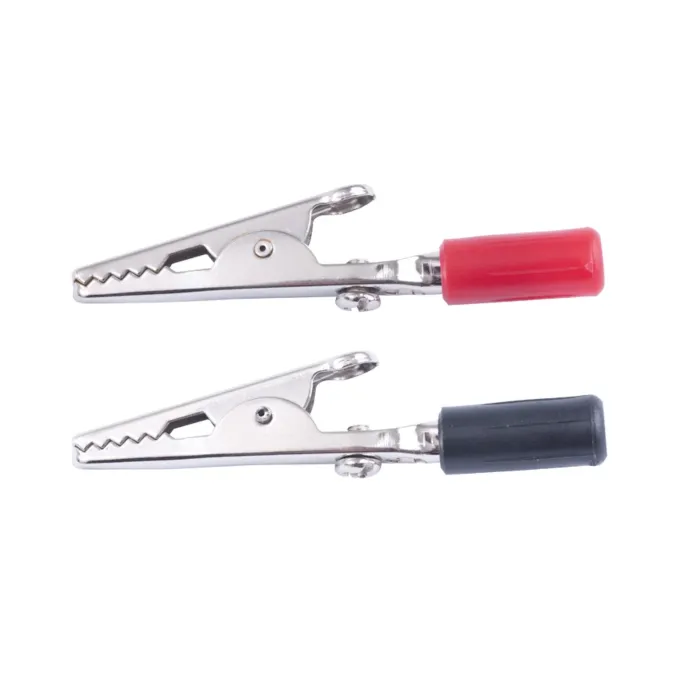 Gardner Bender #22-#14 AWG (2 mm²) Barrel-Insulated Alligator Clip (2")