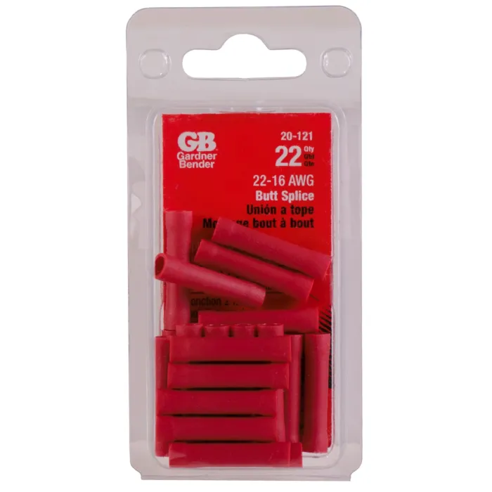 Gardner Bender #22-#18 AWG (0.8 mm²) Butt Splice