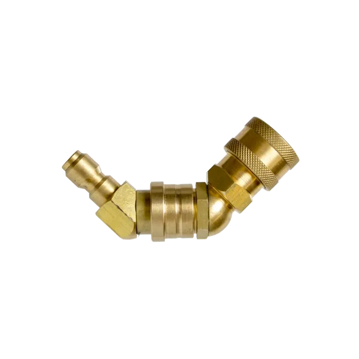 Lock-N-Lube Quick Connect Multi-Angle Pressure Washer Swivel Adapter