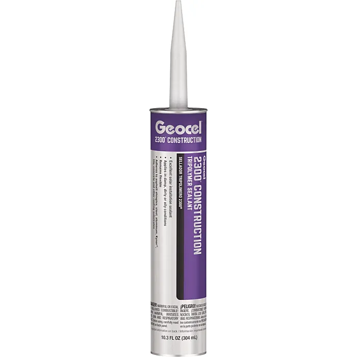 Geocel Construction Tripolymer Sealant (Clear) 10.3 oz