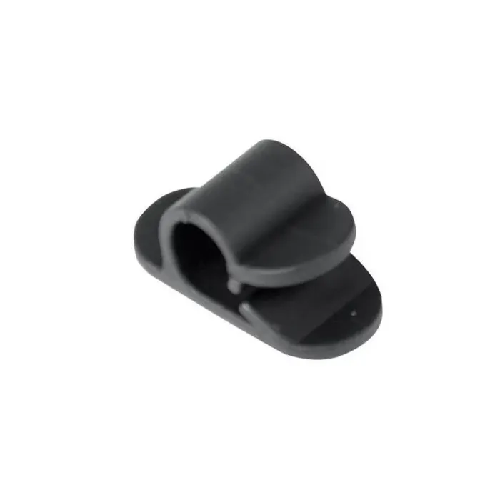 GB® 4.5 in Plastic Black Small Cable Clip