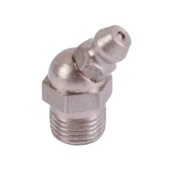 Huyett 1/8-27 NPT 0.86 in 45 deg Grease Fitting