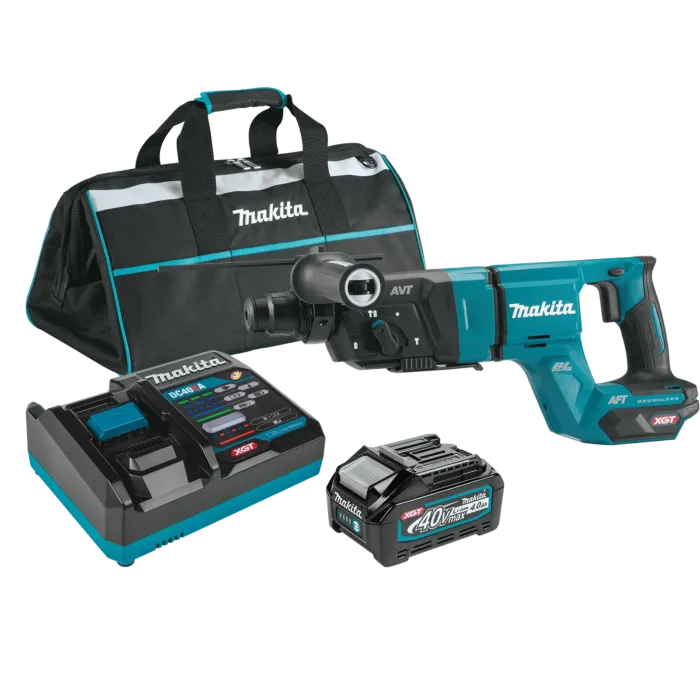 Makita 40V Max XGT 1‑1/8 in. SDS‑PLUS D-Handle Rotary Hammer (Kit)