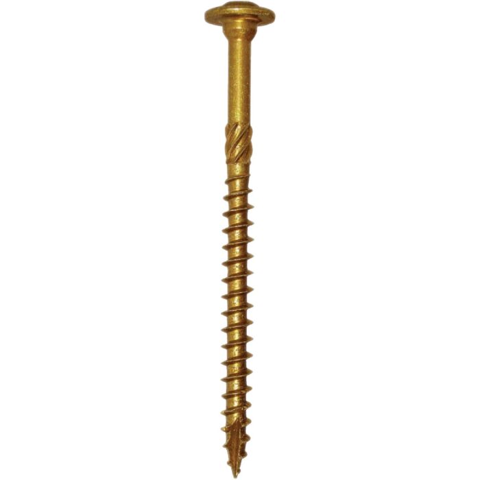 GRK Fasteners #10 x 2-1/2" Washer Head, Structural Screw, Climatek Coating (Bulk Box 50 pc)