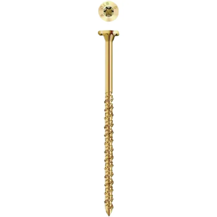 GRK Fasteners T-40 Star Head Concrete Screw (Climatek Coating - 25 pc) 19/64" x 5 in.