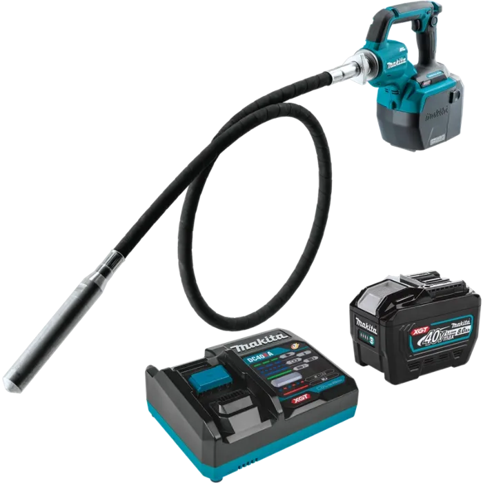 Makita 40V XGT 8 ft Concrete Vibrator Kit