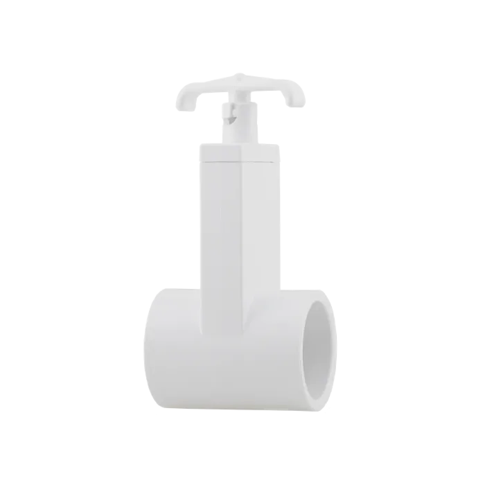1-1/2 in Slip PVC sliding Gate valve