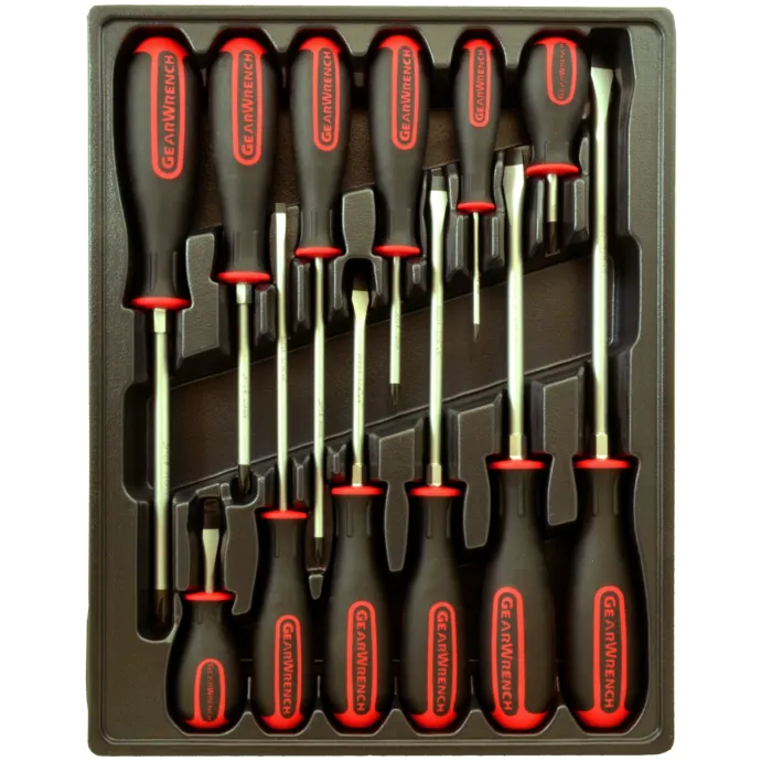 GearWrench 12 Pc. Combination Dual Material Screwdriver Set