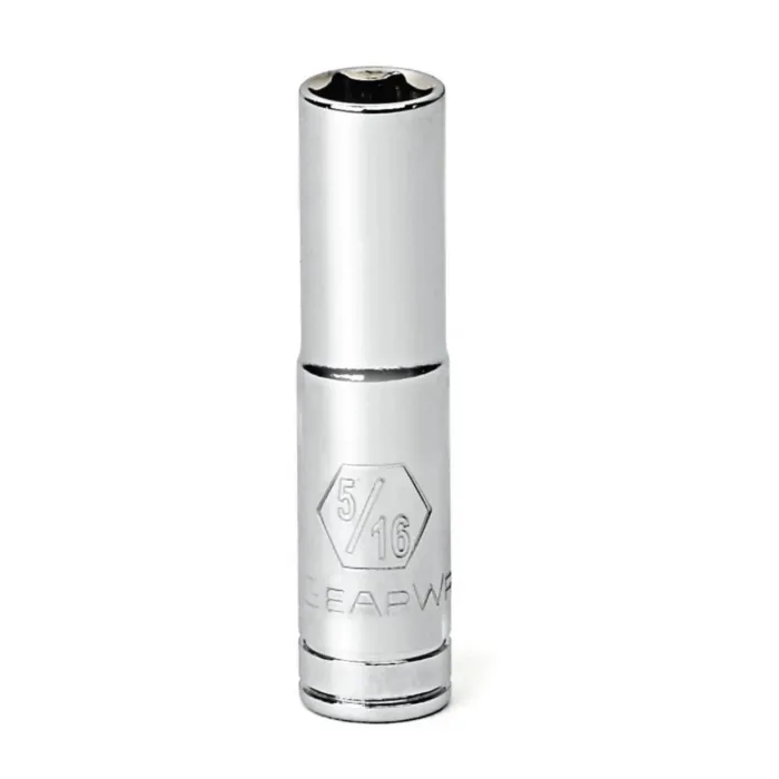 GearWrench 1/4" Drive 6 Point Deep SAE Socket 9/16"