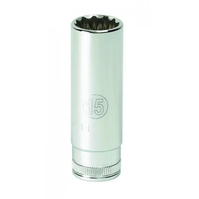 GearWrench 1/4" Drive 6 Point Deep Metric Socket 14mm