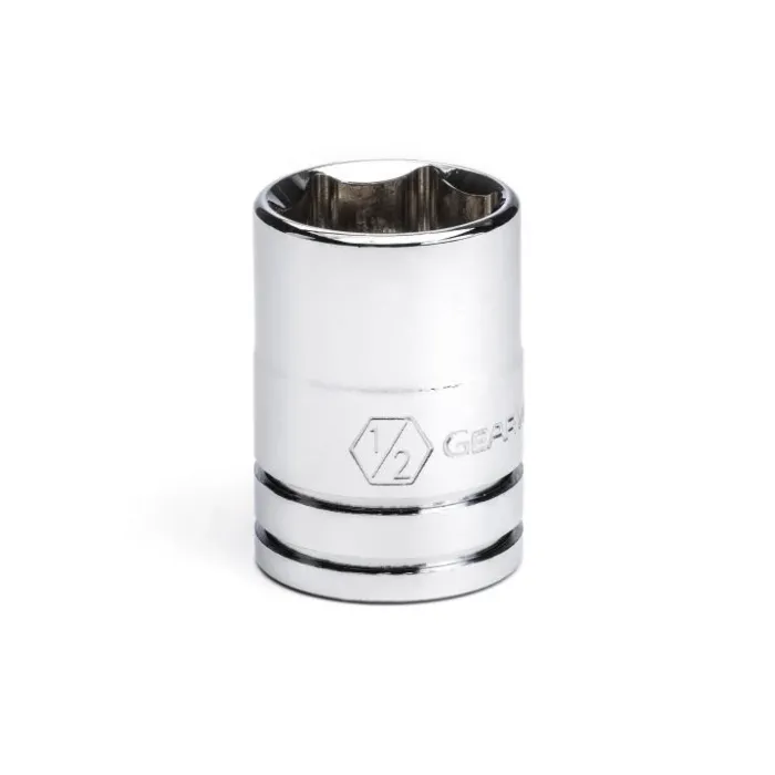 GearWrench 3/8" Drive 6 Point Standard SAE Socket 1/2"