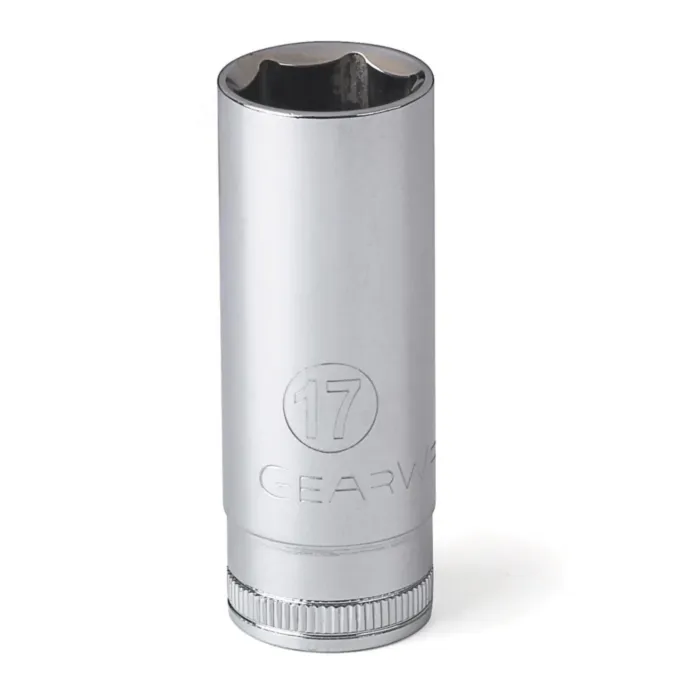 GearWrench 3/8" Drive 6 Point Deep Metric Socket 17mm