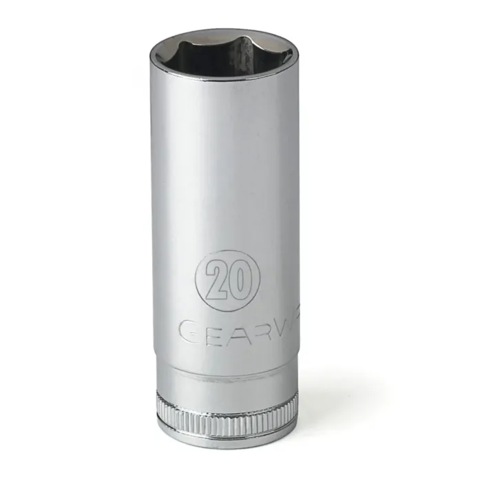 GearWrench 3/8 Drive 6 Point Deep Metric Socket 20mm